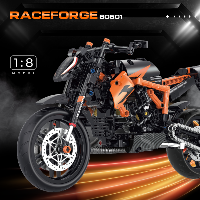 KTM 1290 Super Duke R 1:8 building set - image 6