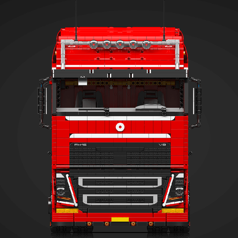 LEGO MOC EU Truck With Trailer Remote Control | 8006pcs - Brick Car Merchant