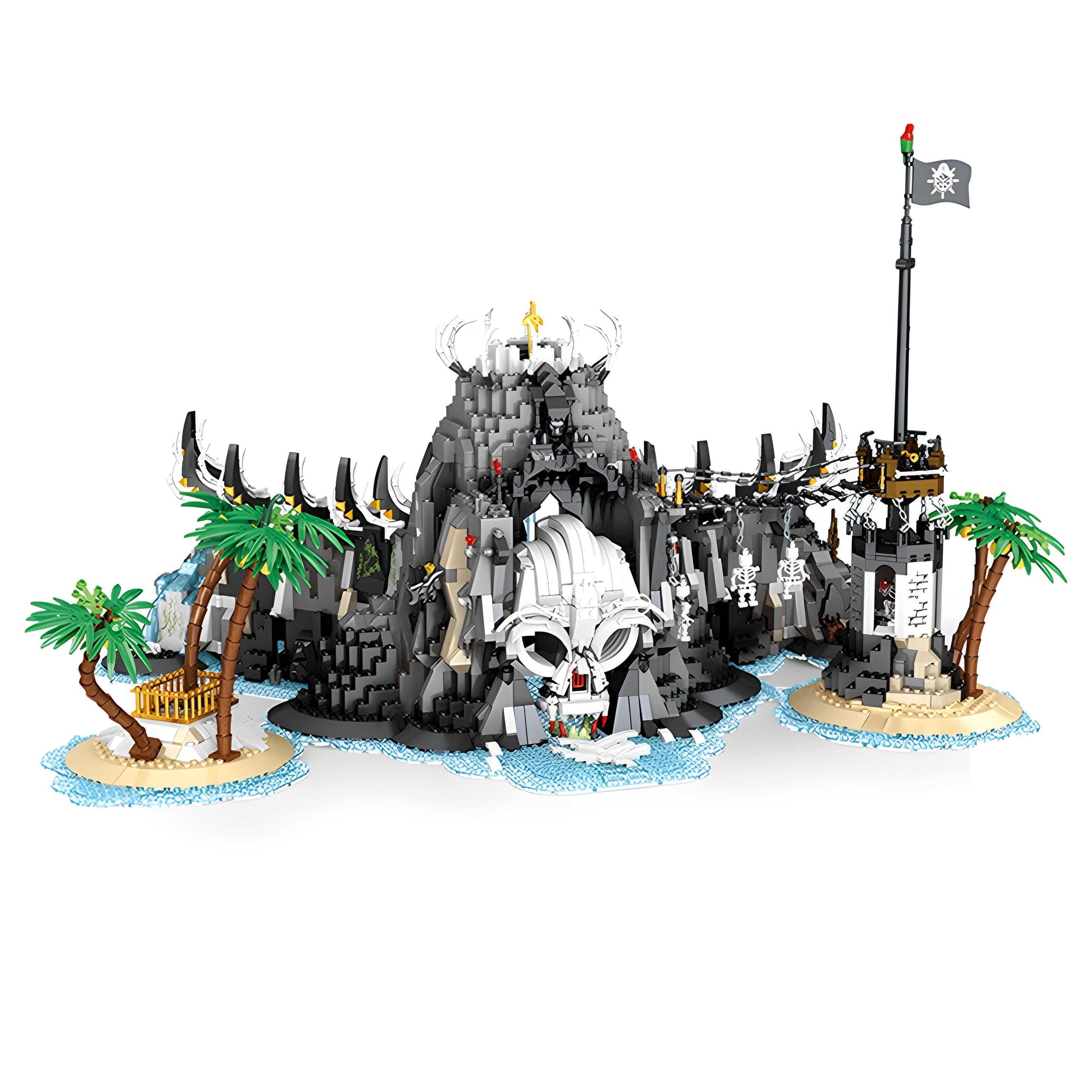 Brick MOC The Pirate Bay | 2964pcs - Brick Car Merchant