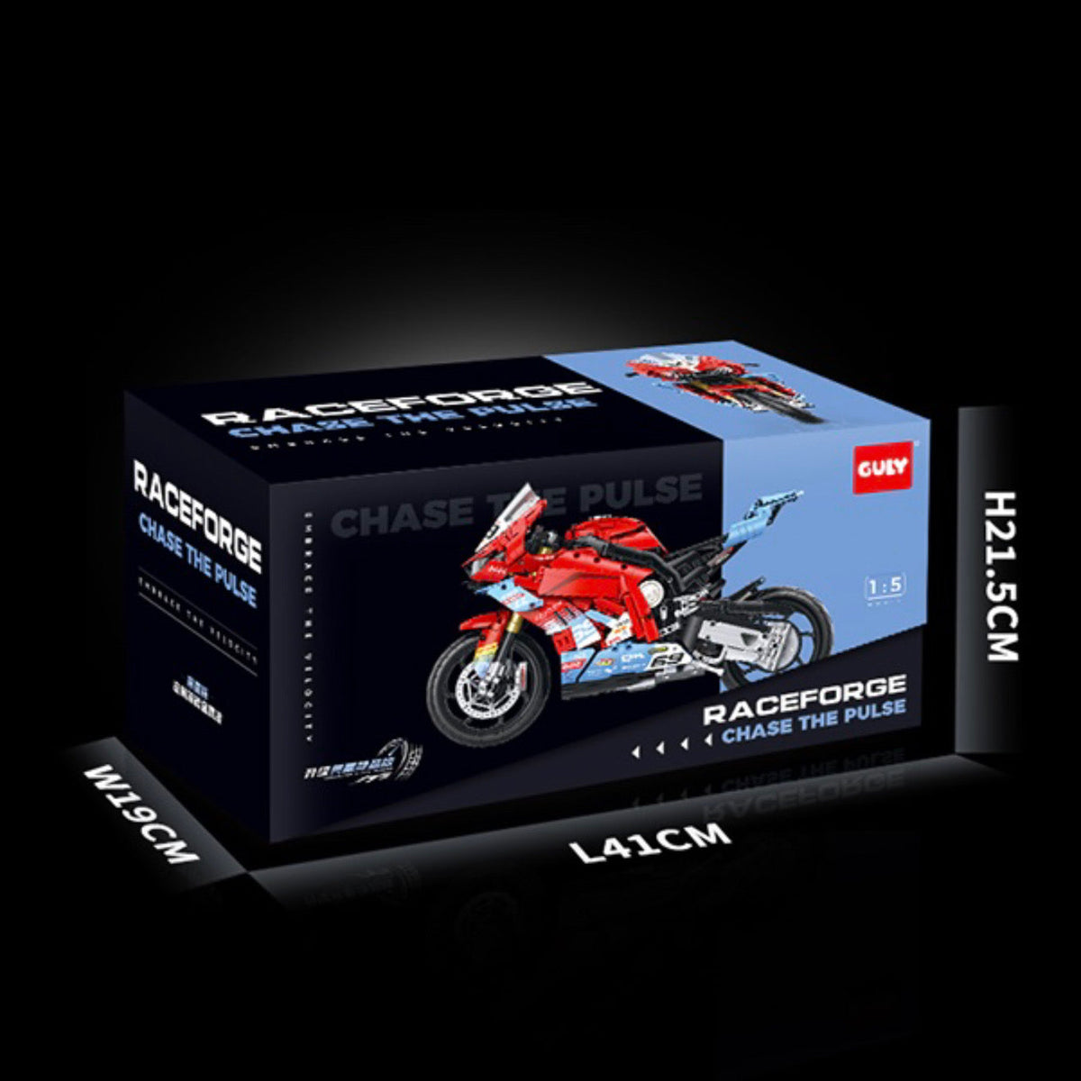 ZXMOTO 820RR Racing Motorcycle 1:5 building set - image 7