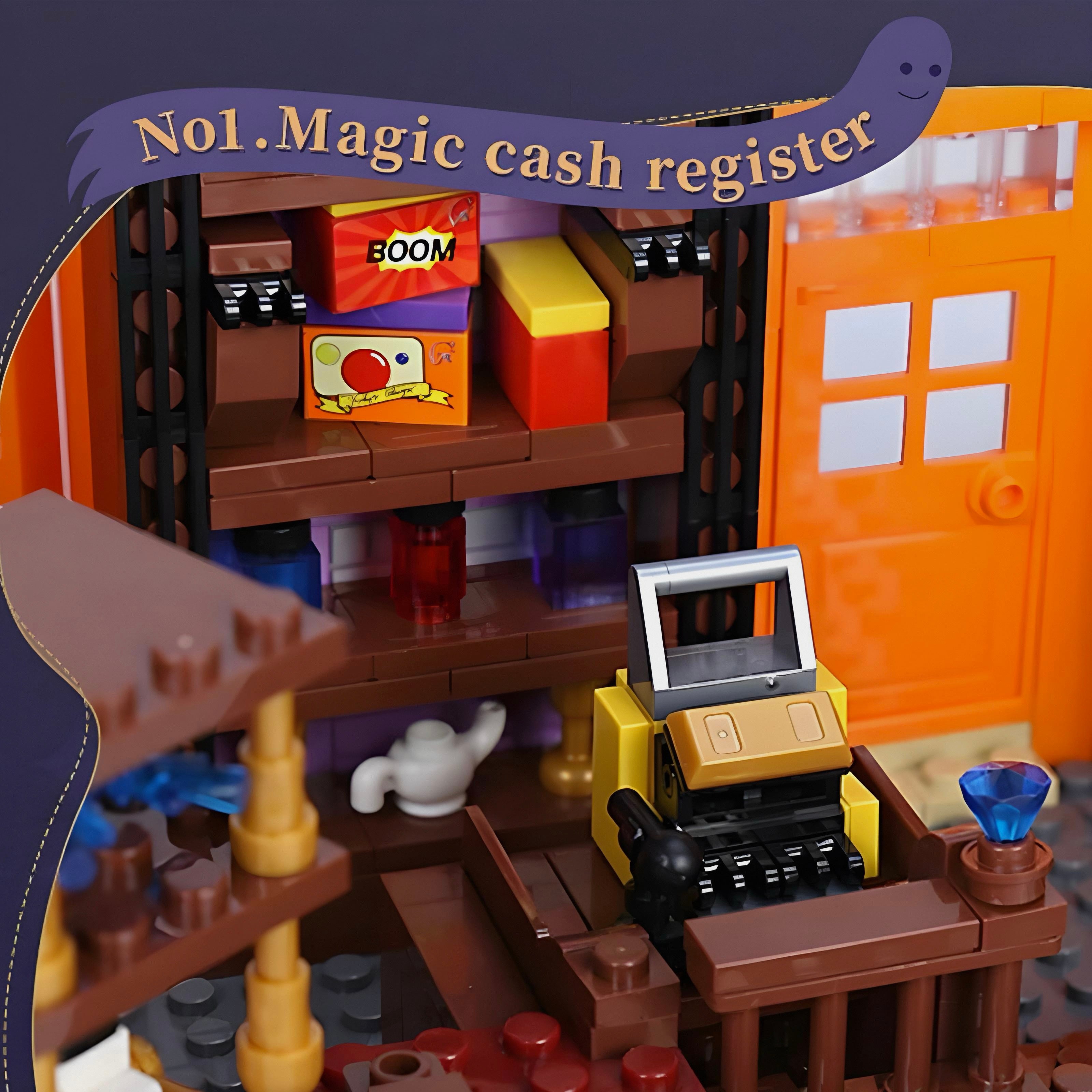 Brick MOC Magic Potion Store | 3364pcs - Brick Car Merchant