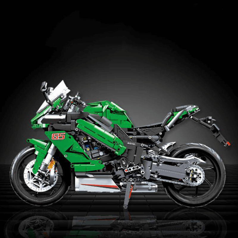 LEGO MOC Green Samurai Warrior | 2303pcs - Brick Car Merchant