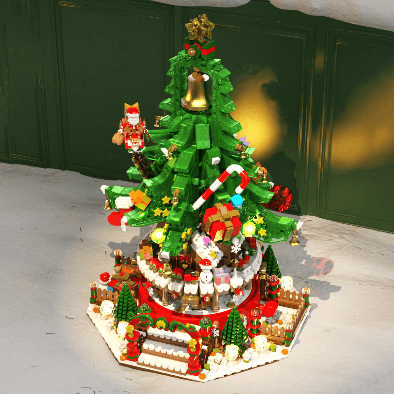 Brick MOC Monumental Christmas Tree - Ultimate Edition | 2962pcs - Brick Car Merchant