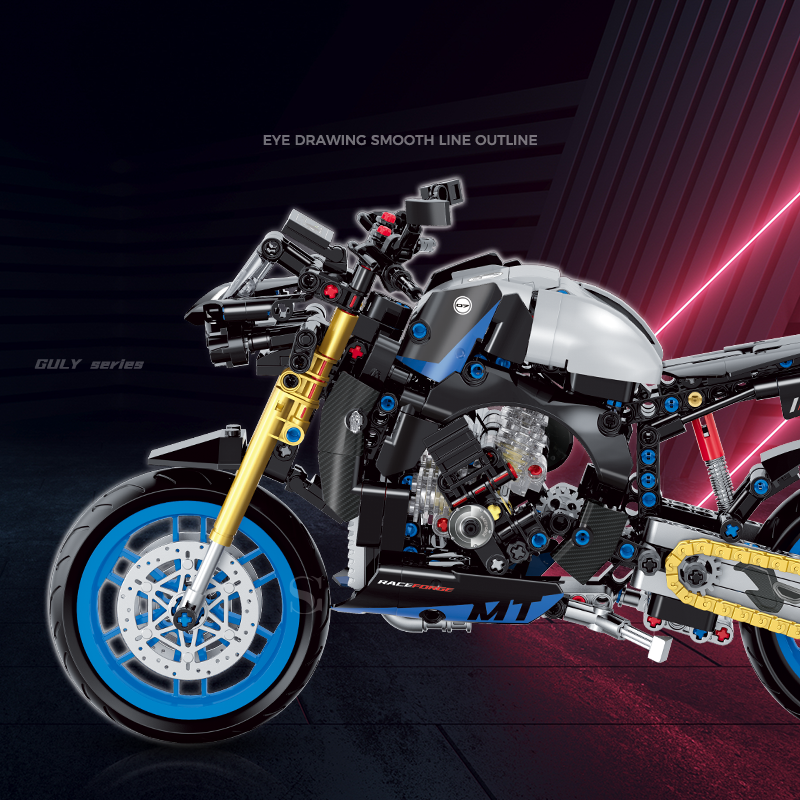 Yamaha MT-10 SP 1:8 building set - image 3