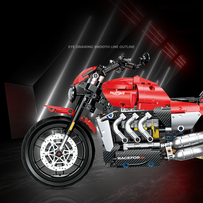 Triumph Rocket III 1:8 building set - image 3