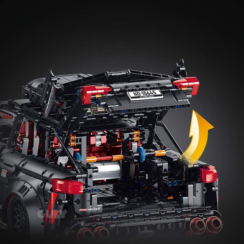Brick MOC Audi "Speedwagon RS" RS6 Avant | 4189 pieces - Brick Car Merchant