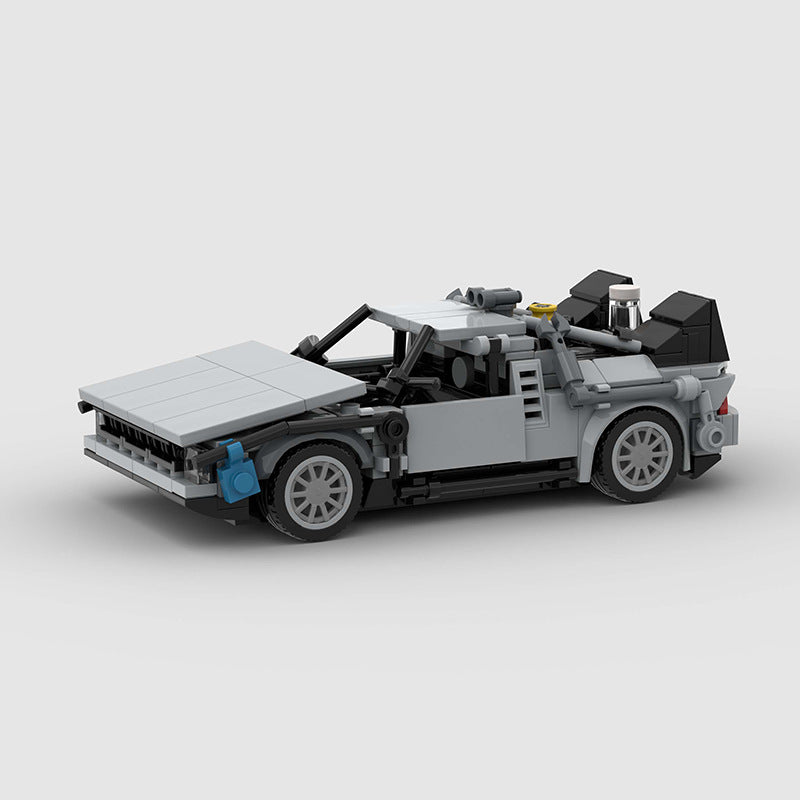 Brick MOC DeLorean DMC-12 Back to the Future - Brick Car Merchant