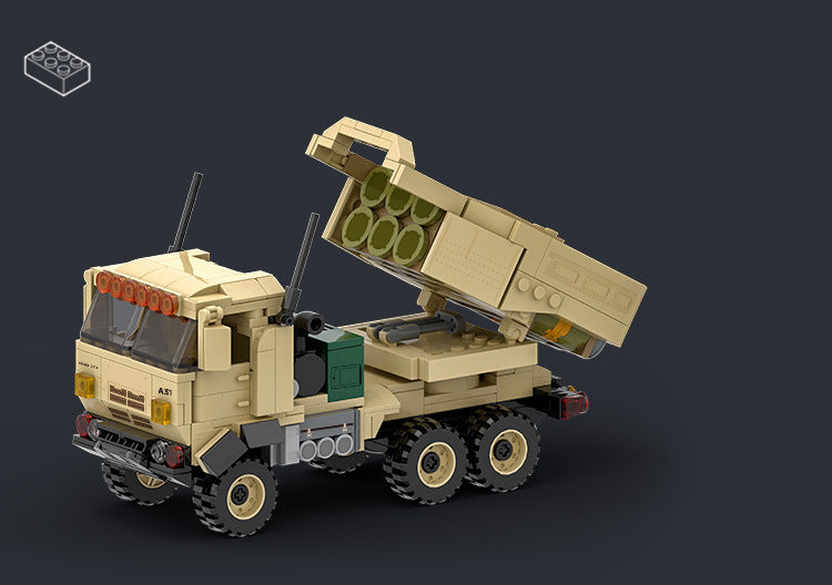 Brick MOC M142 HIMARS - Brick Car Merchant