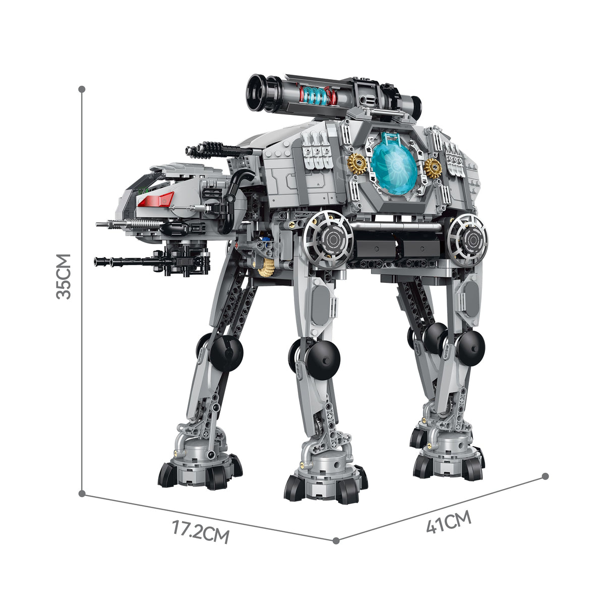 Brick MOC Dune Strider Mechanical Walker | 1570pcs - Brick Car Merchant