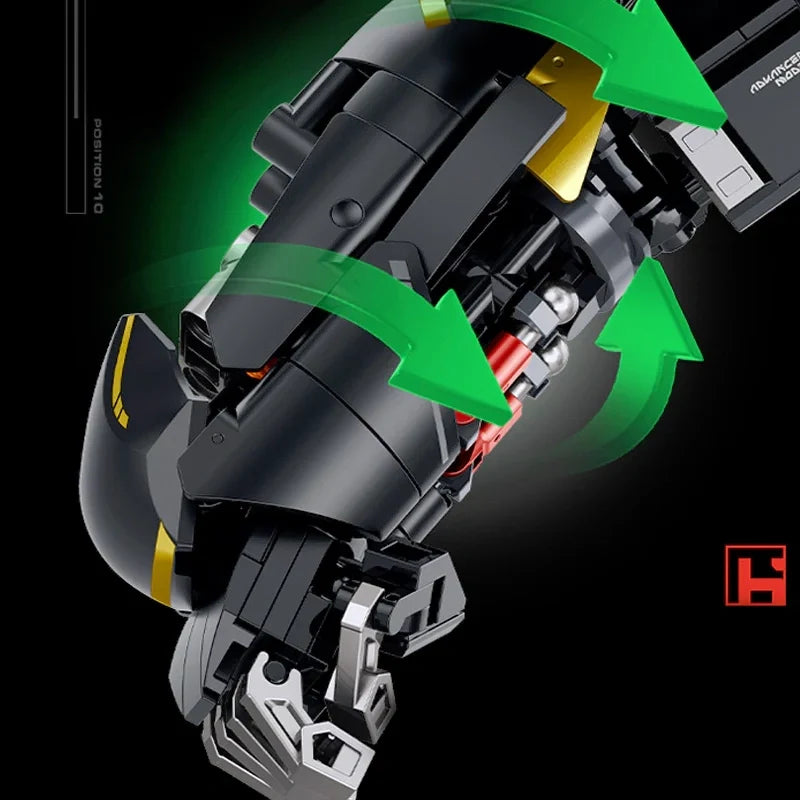 Brick MOC Warbound Omega Armoured Mecha | 3908pcs - Brick Car Merchant