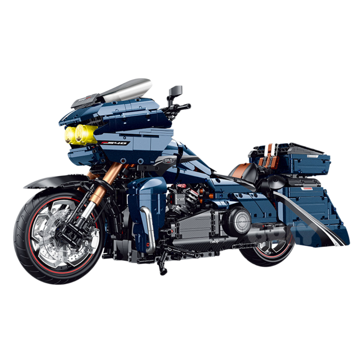 Harley-Davidson Road Glide Bagger 1:5 building set - image 1