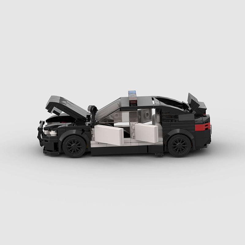 Brick MOC BMW M5 Police - Brick Car Merchant