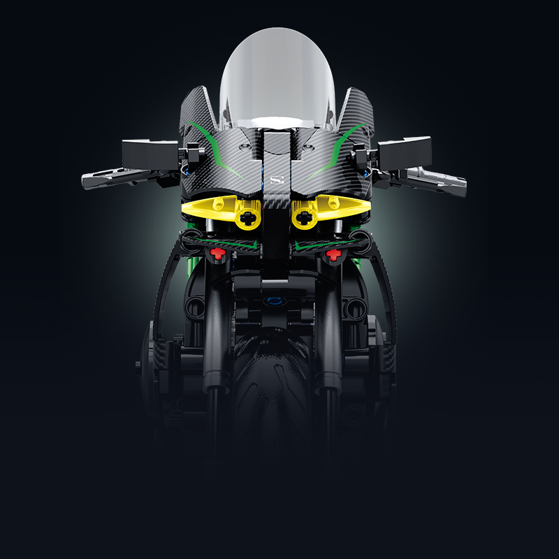 Kawasaki Ninja H2R 1:8 building set - image 4