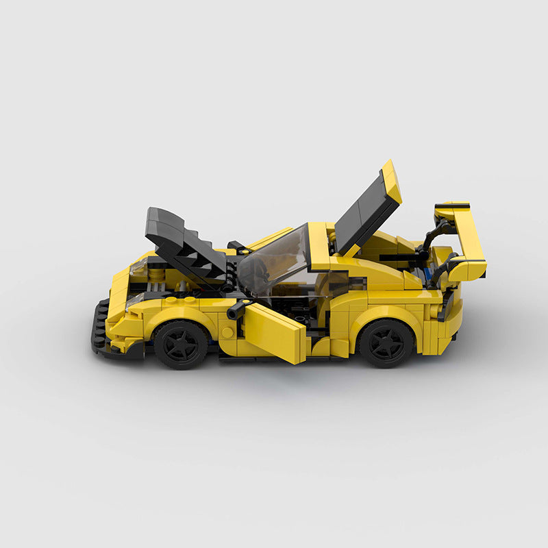 Brick MOC Mazda RX-7 FD "Keisuke" Initial D - Brick Car Merchant