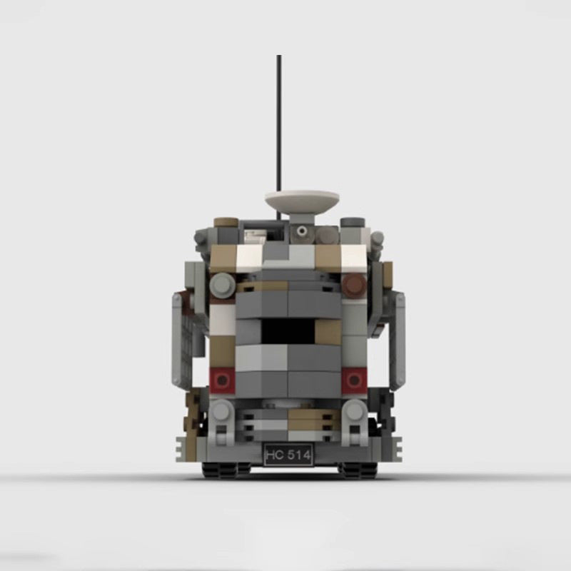 Brick MOC Zombie Apocalypse Wanderer - Brick Car Merchant