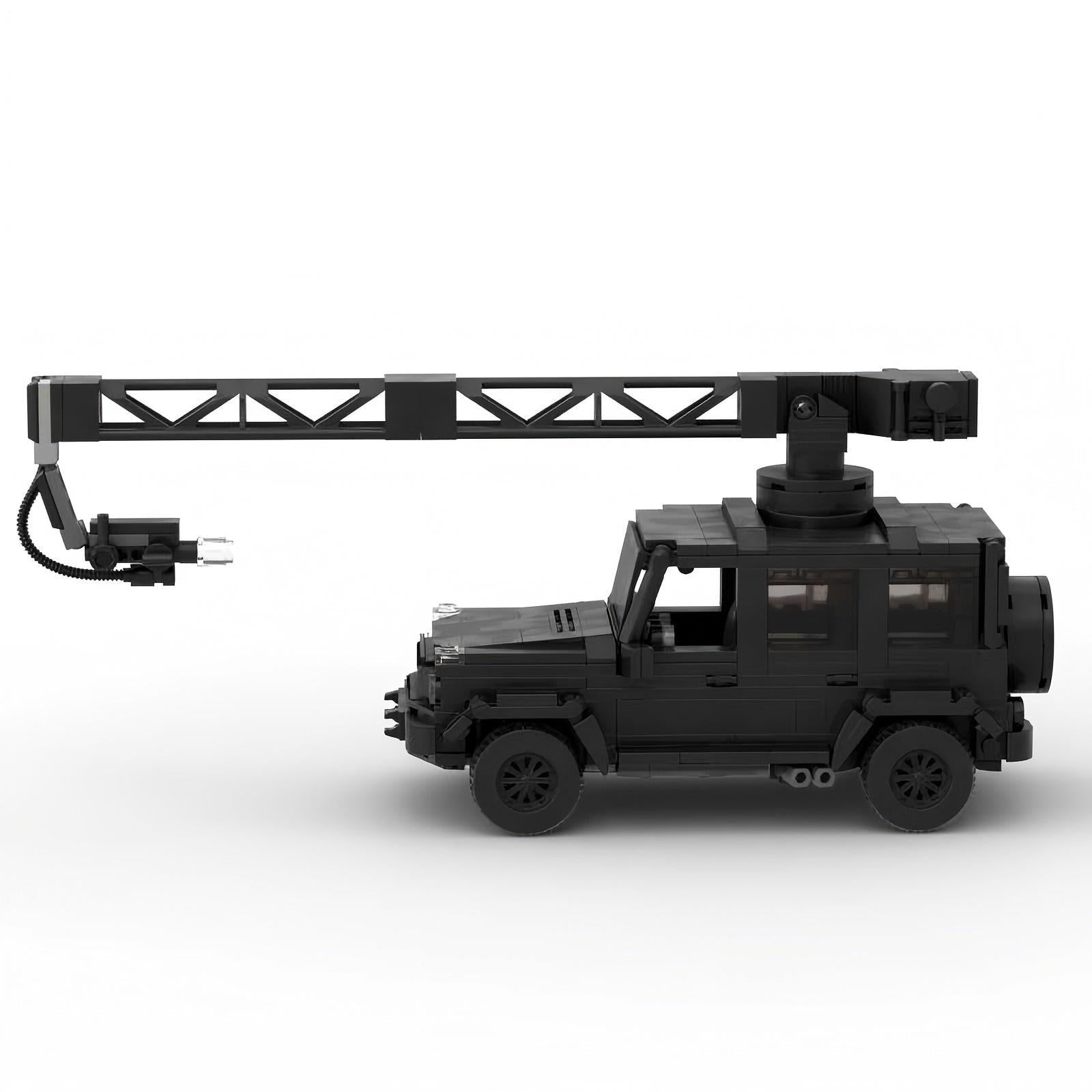 Brick MOC Mercedes AMG G63 U-Crane/Russian Arm - Brick Car Merchant