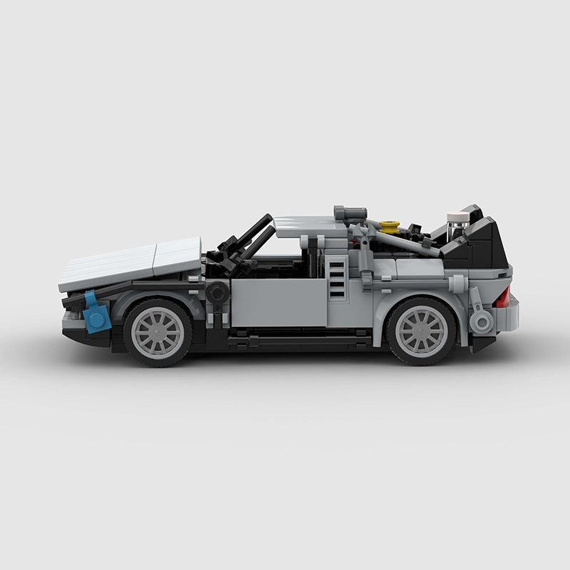 Brick MOC DeLorean DMC-12 Back to the Future - Brick Car Merchant