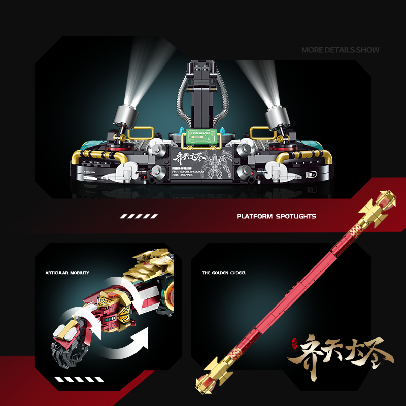 Brick MOC Chimera Warchief Monkey King Mecha | 3320pcs - Brick Car Merchant