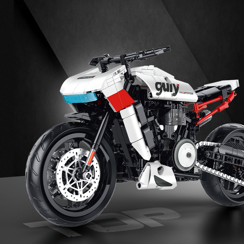 Harley-Davidson Pan America Custom 1:8 building set - image 4