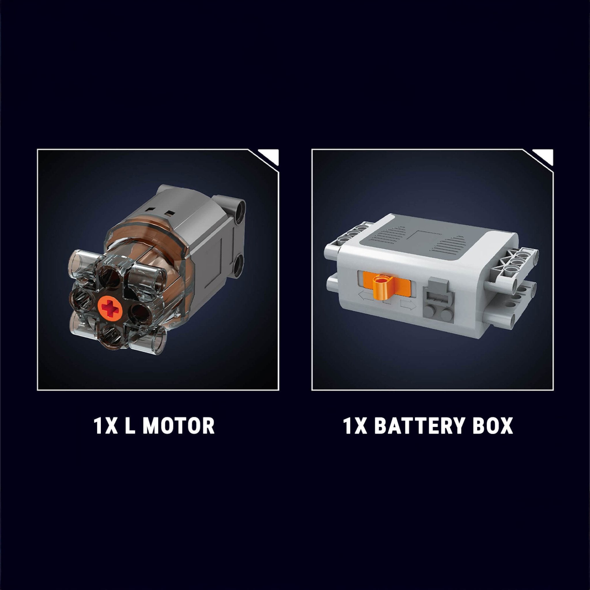 LEGO MOC 5.5L AMG V8 Engine & Gearbox | 2898pcs - Brick Car Merchant