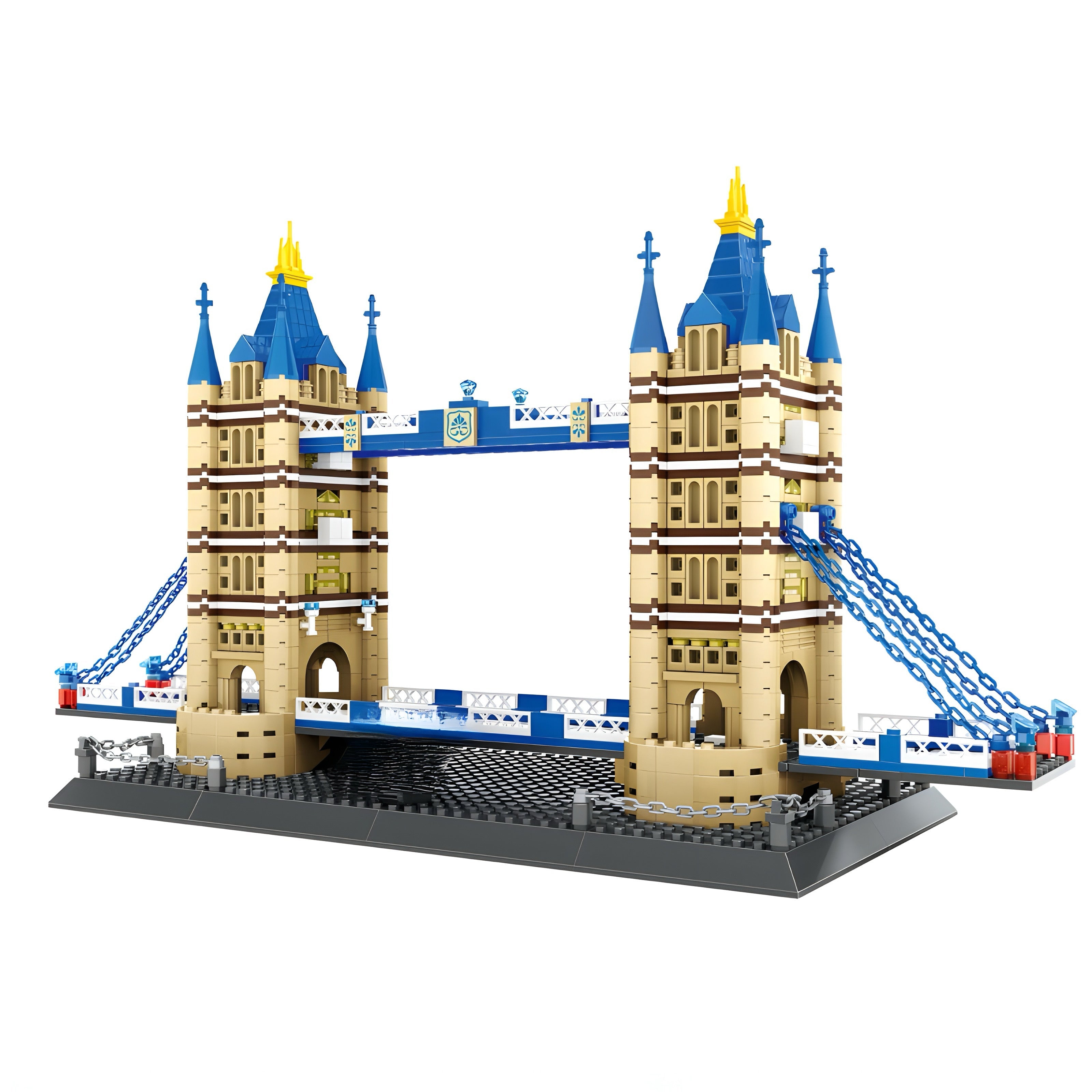 LEGO MOC Tower Bridge | 970pcs - Brick Car Merchant