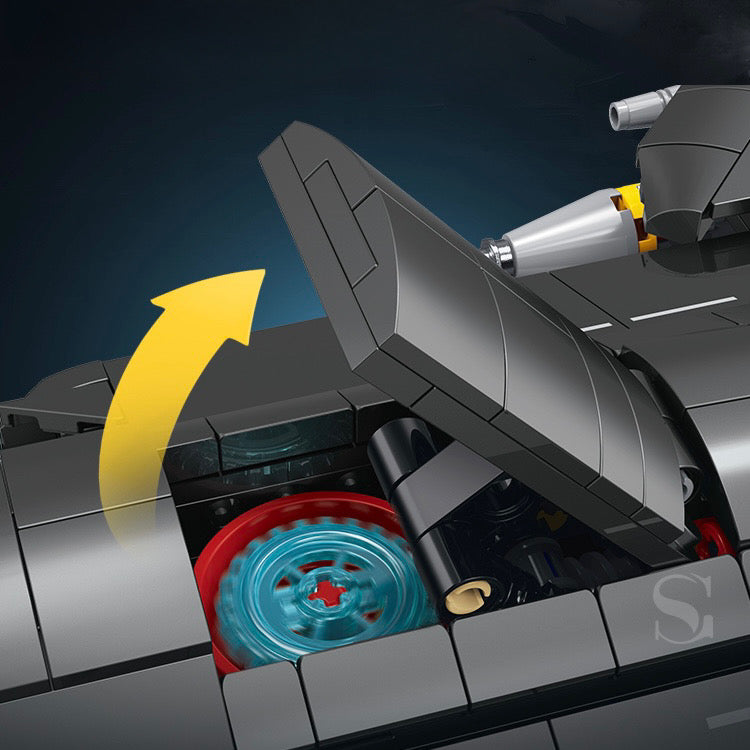 Sky Raptor X-35 Fighter Jet building kit - detail view 3 - Brick Car Merchant