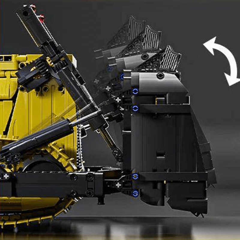 LEGO MOC RC Bulldozer - Ultimate Edition | 3567pcs - Brick Car Merchant