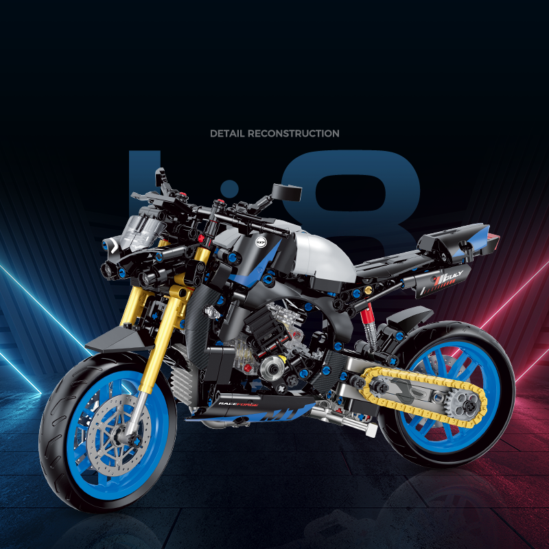 Yamaha MT-10 SP 1:8 building set - image 6