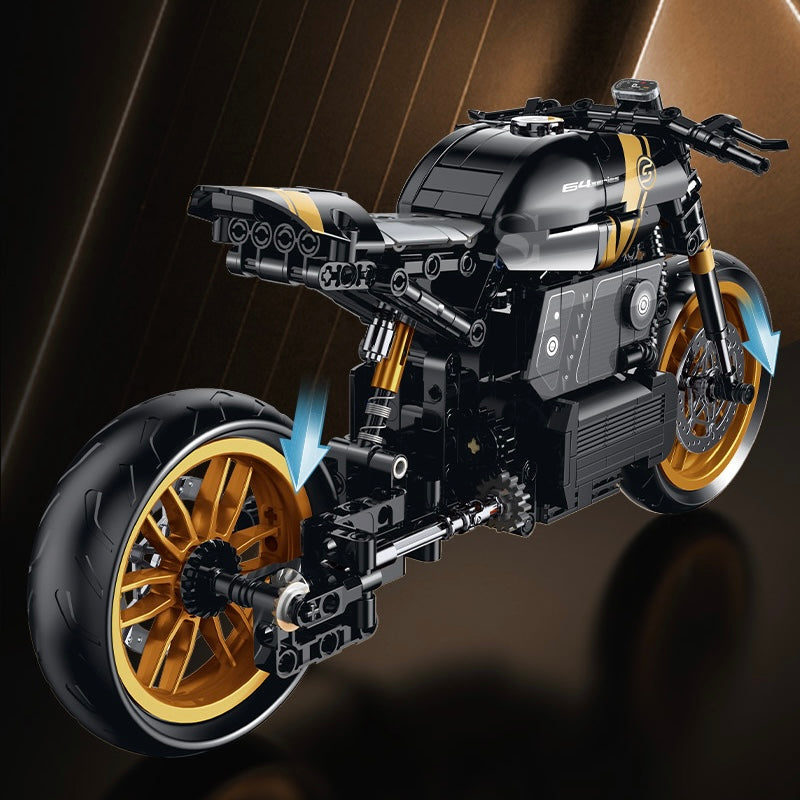 BMW K100 Cafe Racer 1:8 building set - image 5