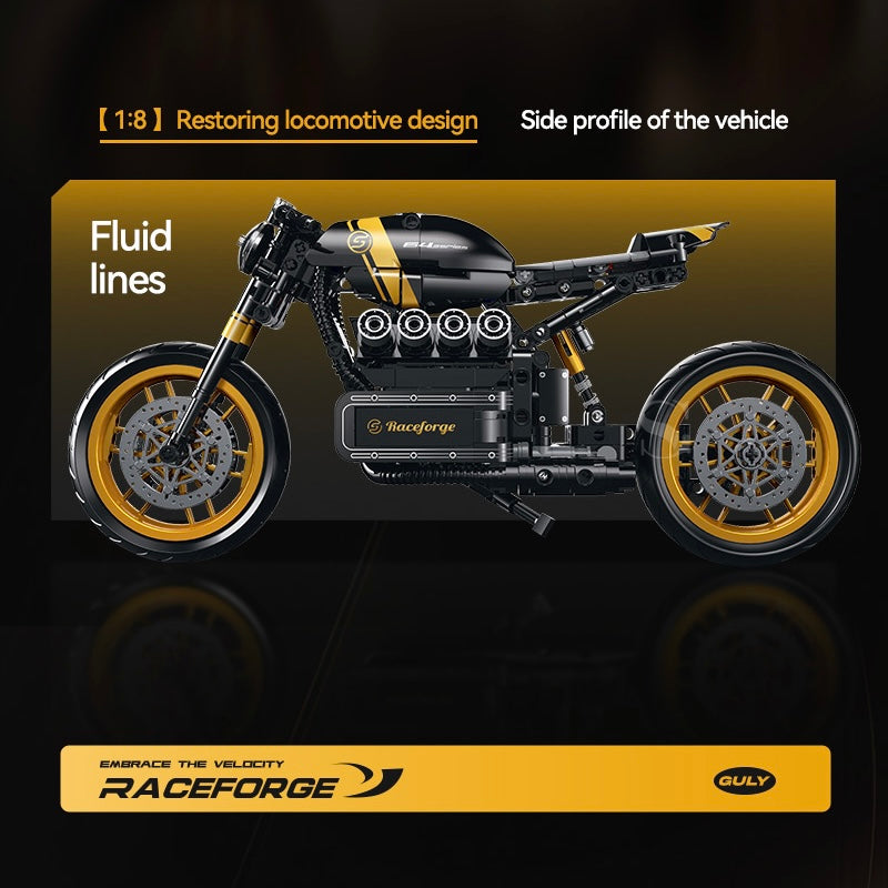 BMW K100 Cafe Racer 1:8 building set - image 6