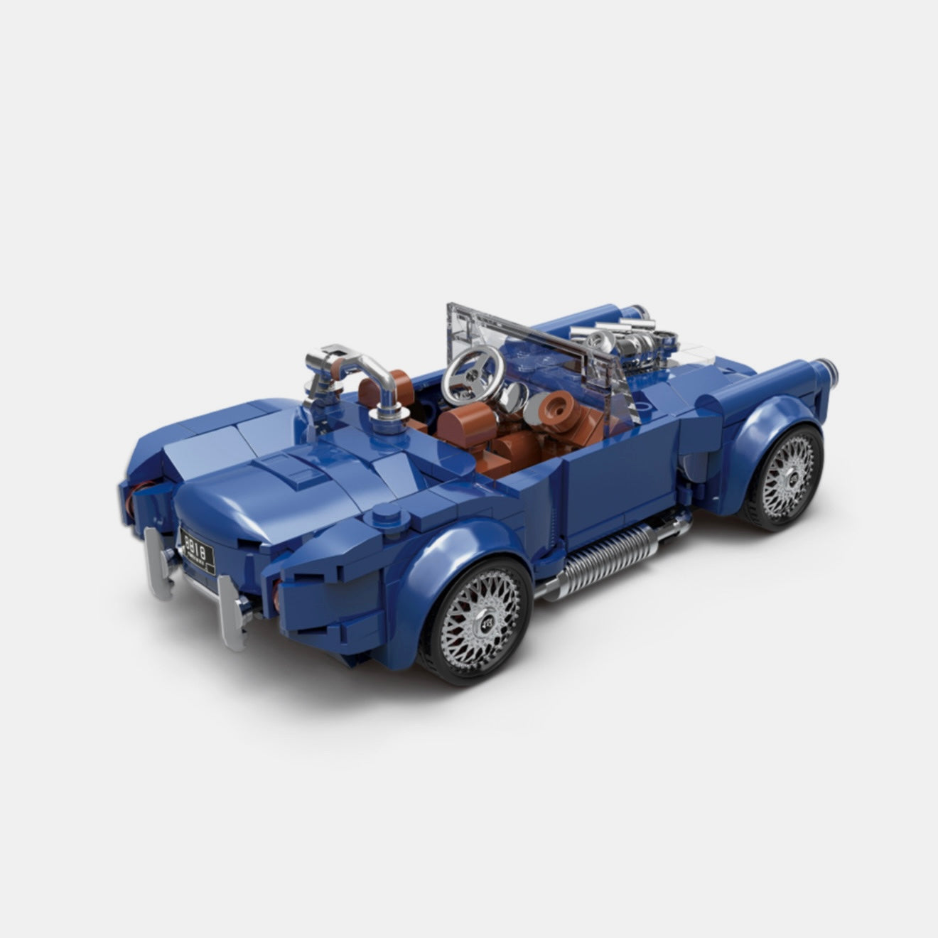 Brick MOC 60s Roadster 427 - Brick Car Merchant