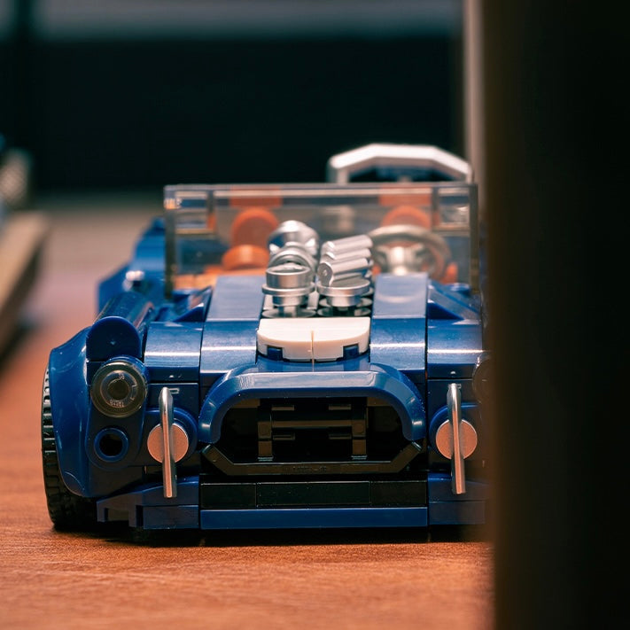 Brick MOC 60s Roadster 427 - Brick Car Merchant