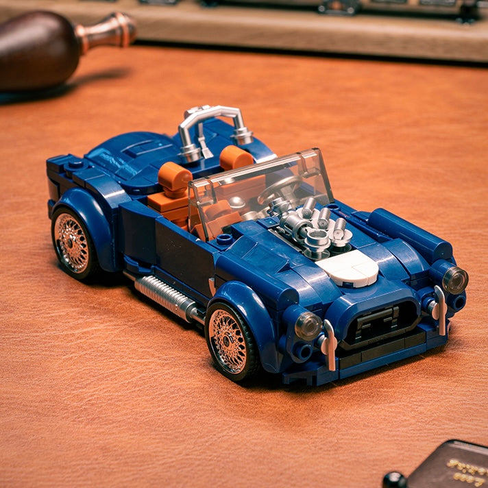 Brick MOC 60s Roadster 427 - Brick Car Merchant