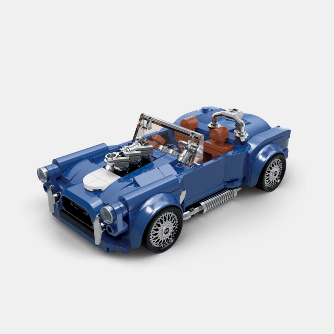 Brick MOC 60s Roadster 427 - Brick Car Merchant