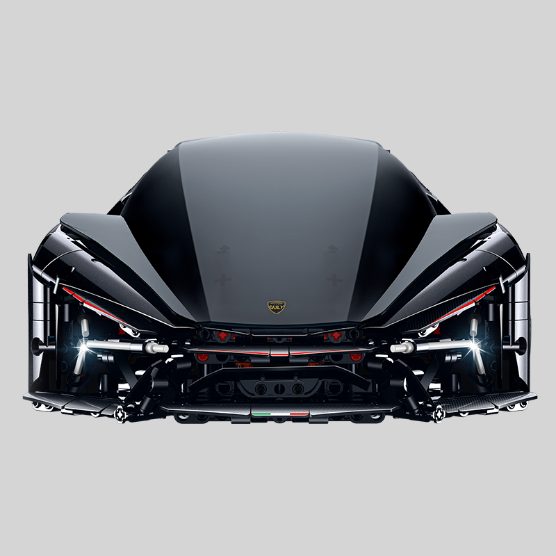 Brick MOC Lamborghini "Wraithform" Fantazma Concept | 2884 pieces - Brick Car Merchant