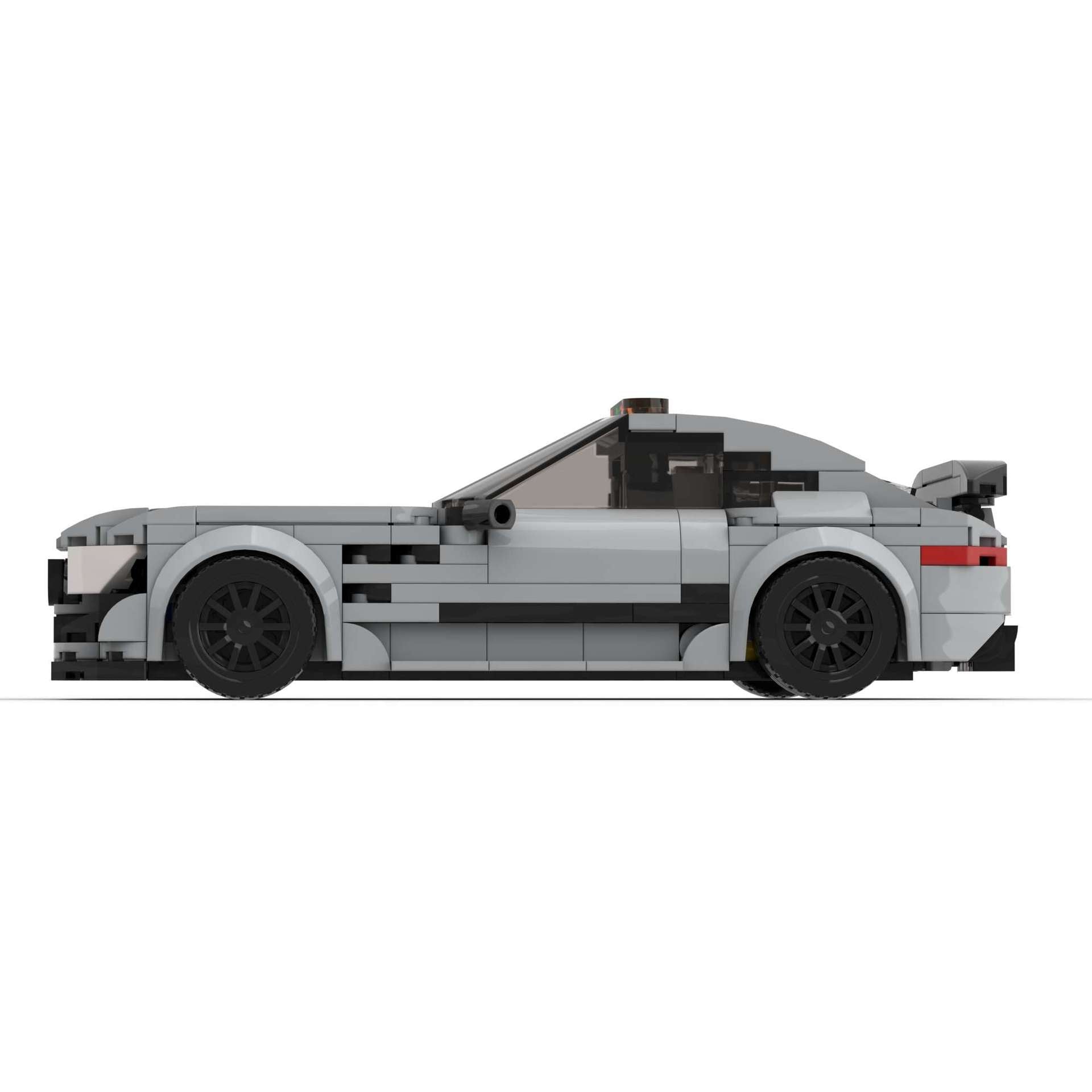 Brick MOC GT-R Formula Safety Car - Brick Car Merchant
