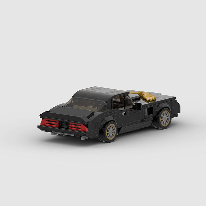 Brick MOC 1977 Pontiac Firebird Trans Am from "Smokey and the Bandit" - Brick Car Merchant