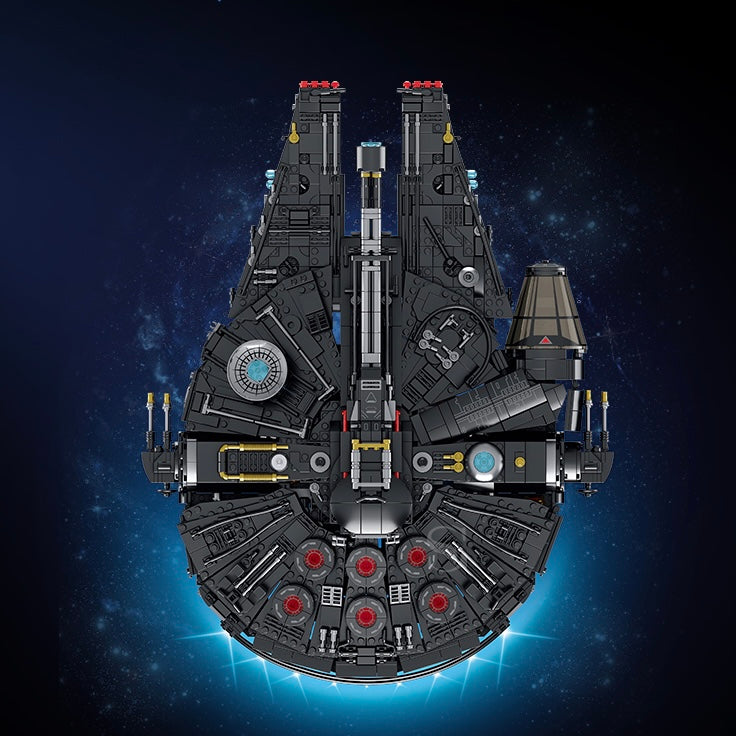Dark Harbinger Space Carrier building kit - detail view 4 - Brick Car Merchant