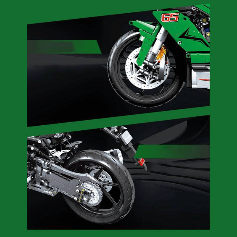 LEGO MOC Green Samurai Warrior | 2303pcs - Brick Car Merchant