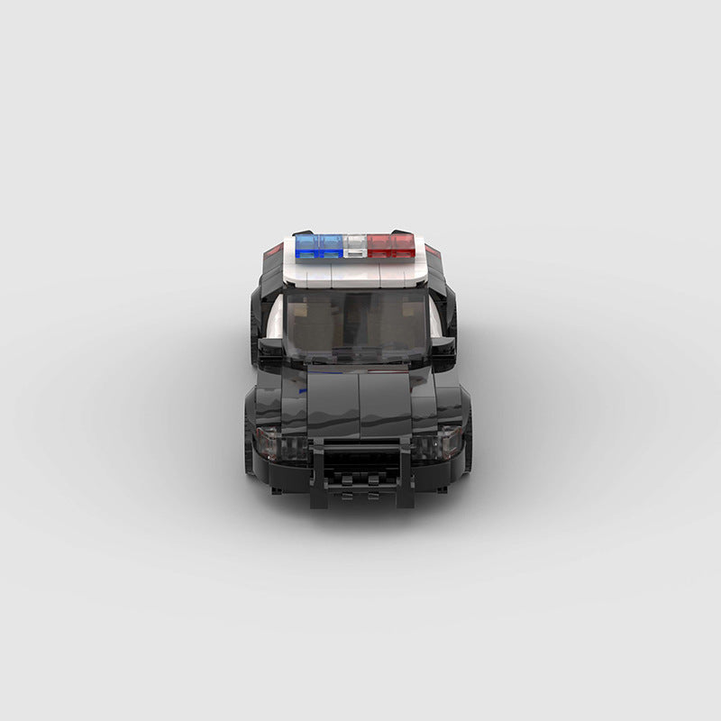 Brick MOC Ford Crown Victoria Police V2 - Brick Car Merchant