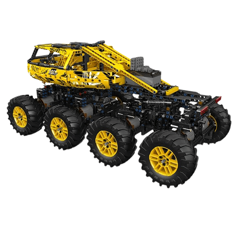 Brick MOC 8-Wheel Drive Off-Roader | 1961pcs - Brick Car Merchant