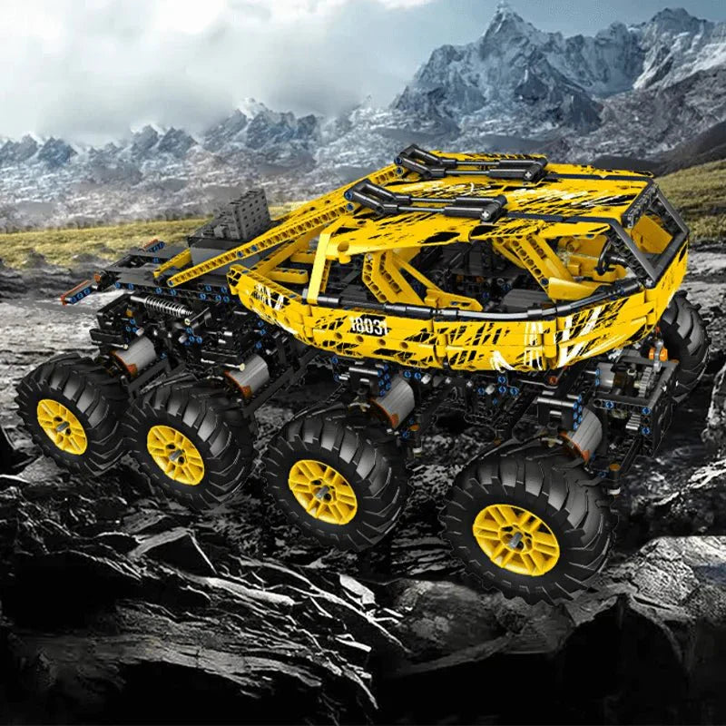 LEGO MOC 8-Wheel Drive Off-Roader | 1961pcs - Brick Car Merchant