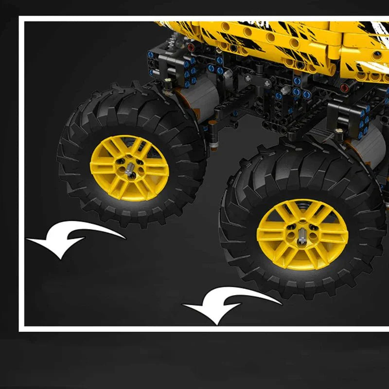 LEGO MOC 8-Wheel Drive Off-Roader | 1961pcs - Brick Car Merchant