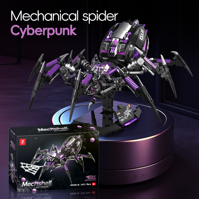 Brick MOC Eclipse Spider Mechanical Spider | 971pcs - Brick Car Merchant