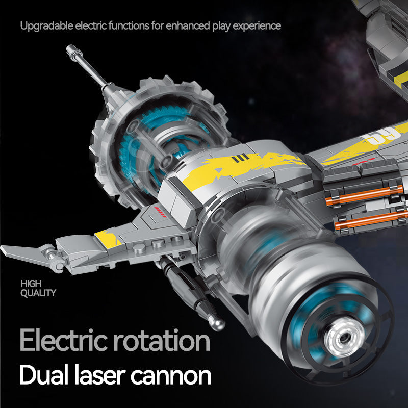 Twin Nova Space Fighter building kit - detail view 5 - Brick Car Merchant