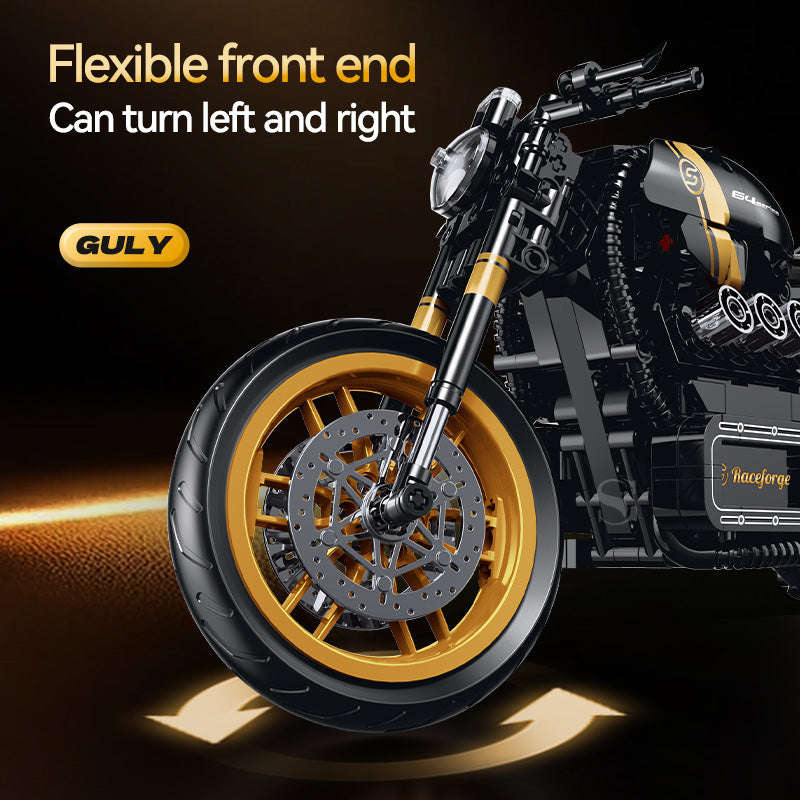 BMW K100 Cafe Racer 1:8 building set - image 3