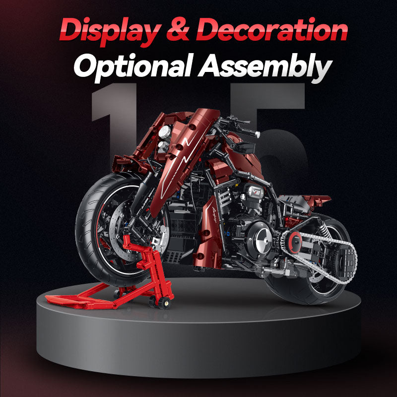 Harley-Davidson Night Rod Napoleon Custom 1:5 building set - image 5