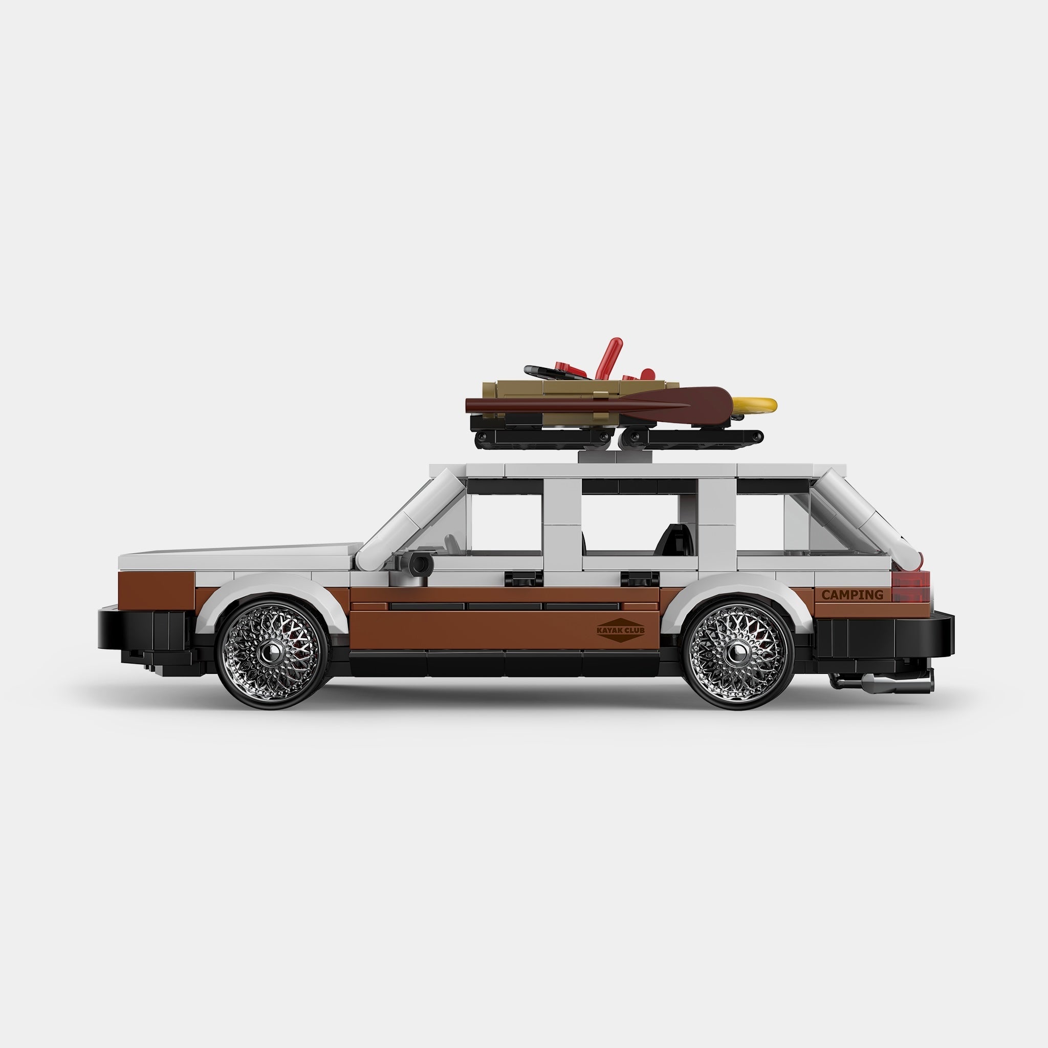 Brick MOC 80s German Wagon Sleeper - Brick Car Merchant