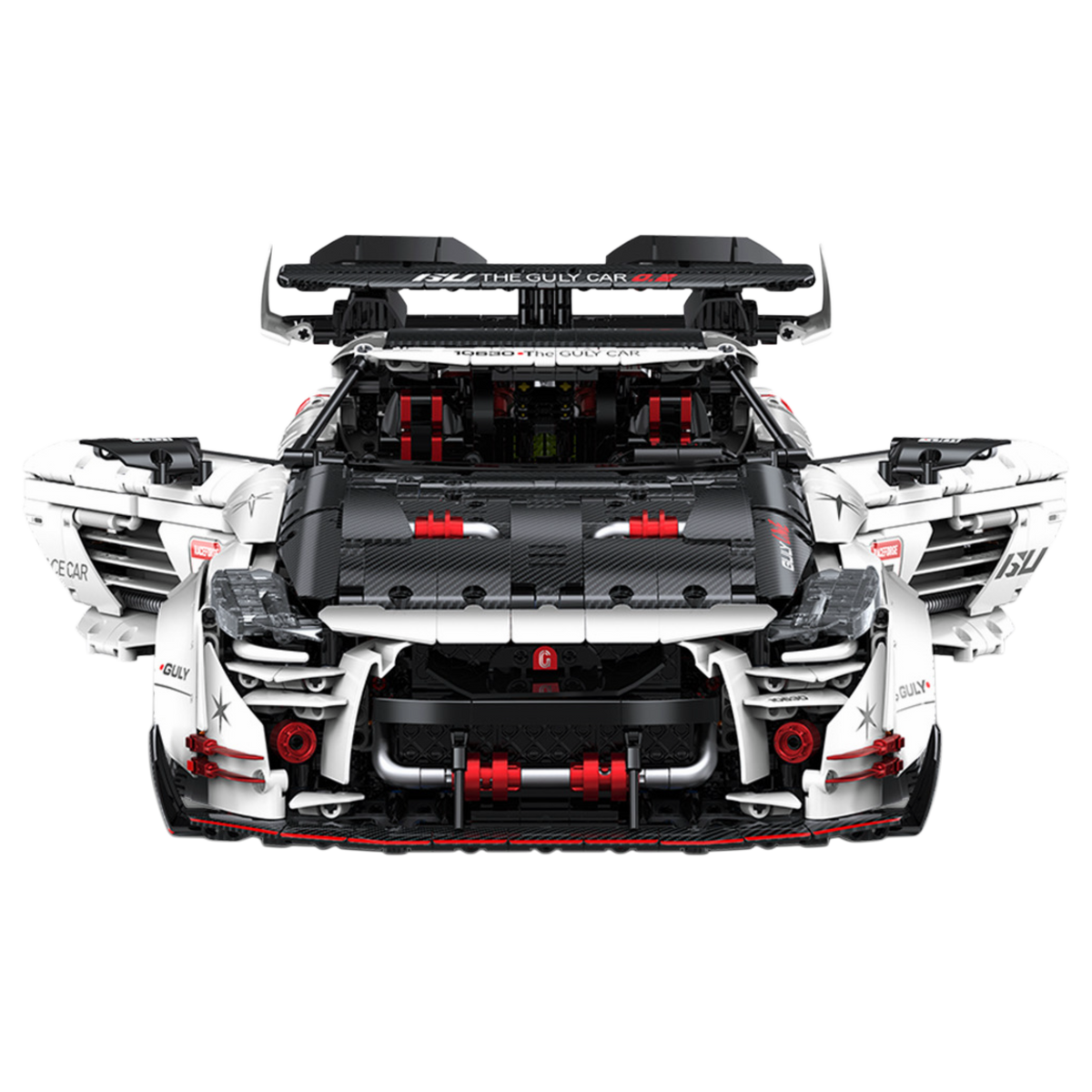 Brick MOC Nissan GT R R35 Carbon Edition | 3939 pieces - Brick Car Merchant