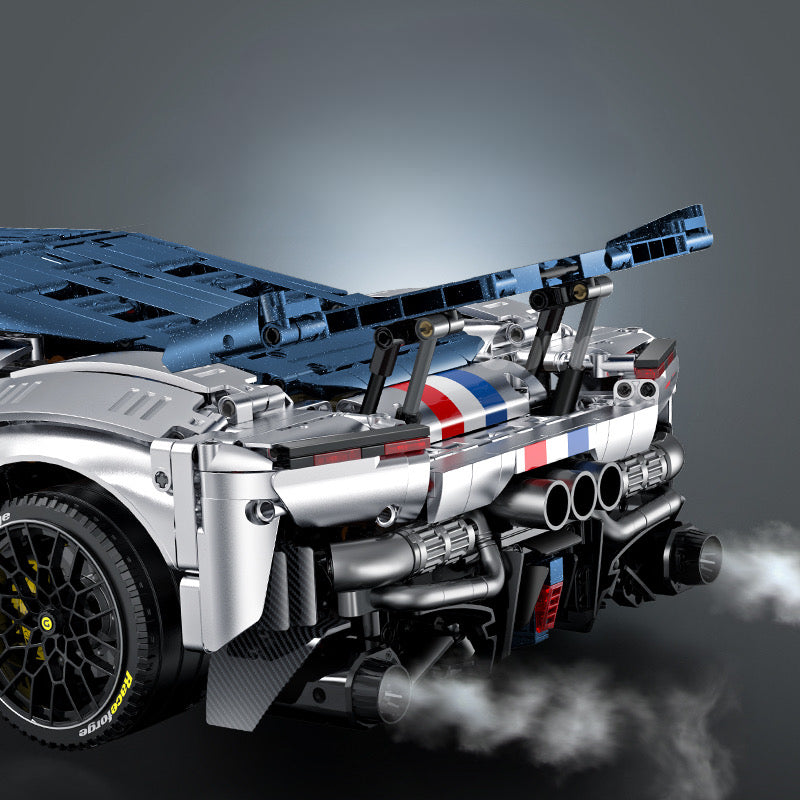 Brick MOC Italian V6 Competition Hypercar - Brick Car Merchant